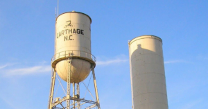 Carthage North Carolina Case Study - Carthage Water Tower
